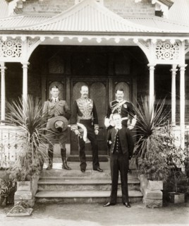 Sir Arthur Lawley before Legislative Council. Sir Arthur Lawley (1860-1932), Lieutenant Governor of