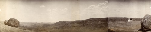 Shangani Patrol monument. View of the Shangani Patrol monument, located in the Matopos Hills. The