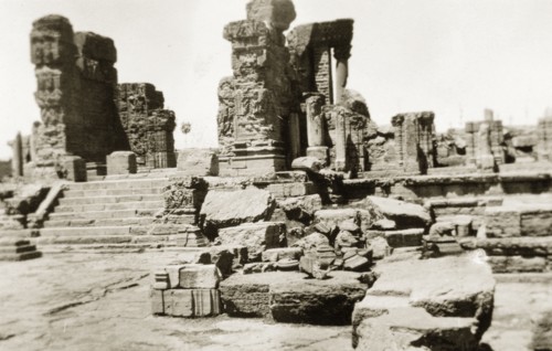 S'iva-Avantisvara Temple at Avantipur. The standing ruins of S'iva-Avantisvara Temple at Avantipur.