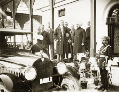 Sir Edward Maclagan and the Raja of Suket. Sir Edward Maclagan, Lieutenant Governor of the Punjab