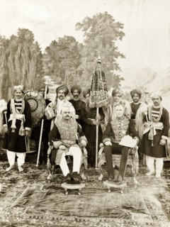 Sir Edward Maclagan and the Raja of Suket. Sir Edward Maclagan, Lieutenant Governor of the Punjab,