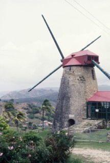 The Morgan Lewis Sugar Mill. View of the Morgan Lewis Sugar Mill, located on a sugar plantation in