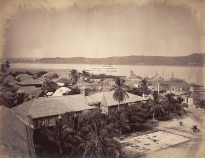Fort Henderson from Port Royal, Jamaica. View from Port Royal looking towards Fort Henderson.