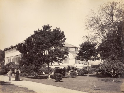 Sir Henry Arthur and Lady Blake in Kingston. Sir Henry Arthur and Lady Blake take a stroll in the