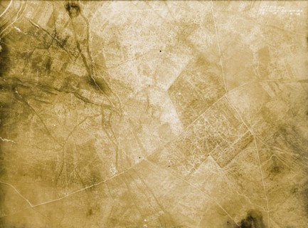The Le Transloy-Loupart line in 1918. One of a series of British aerial reconnaissance photographs