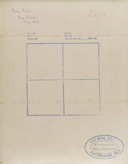 Royal Flying Corps data document. A document issued to the 12th Wing of the Royal Flying Corps