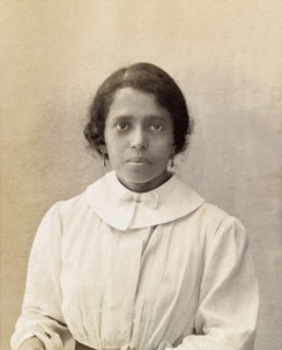 Portrait of Nannie. Portrait of an Indian ayah (nursemaid) called Nannie, aged around 20 years.