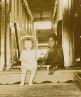 Henry Lawrence with his ayah . Henry Lawrence (b.1902), the youngest son of Phyllis and Sir Henry