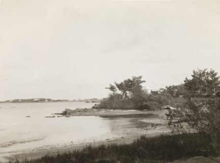 Mangrove Bay, Bermuda. View of Mangrove Bay on the coast of Bermuda. Bermuda, circa 1931., Bermuda,