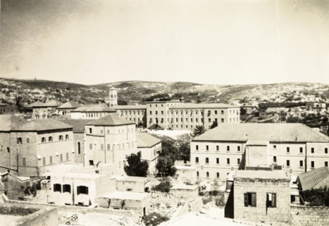 Nazareth. View over the ancient town of Nazareth, in Christian tradition the childhood home of