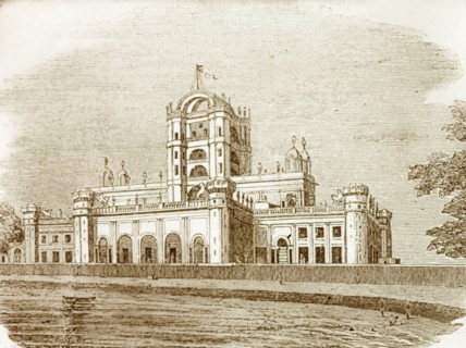 La Martiniere College, Lucknow. An illustration of La Martiniere College in Lucknow, a prestigious
