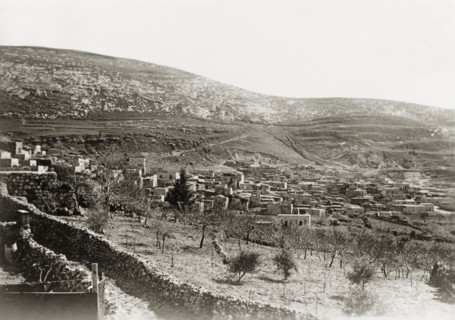 Silat al Dahar, Palestine. View over the Palestinian village of Silat al Dahar, situated in a