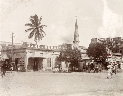 James Murray & Co.' in Dalhousie Square. The original premises of 'James Murray & Co.' in Dalhousie
