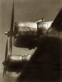 Euterpe's' propellers. The propellers of Imperial Airways aircraft 'Euterpe' at Dum Dum Airport
