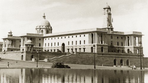 Secretariat building, Delhi. The Secretariat building in Delhi, one of a set of two buildings