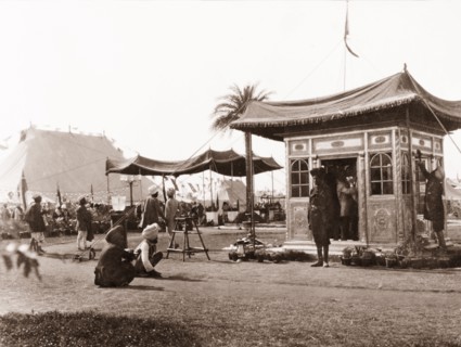 Patiala's camp at Coronation Durbar, 1903. View of Patiala's royal camp at the Coronation Durbar.