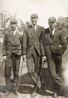 Eastbourne College students. Three male students of Eastbourne College, identified as Frearson,