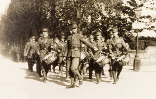 Officers Training Corps Band, Eastbourne. The Officers Training Corps Band from Eastbourne College