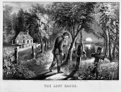 The Lost Cause 1871. Created by Currier & Ives