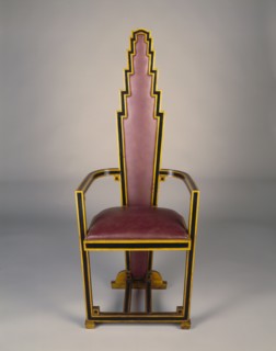 Armchair 1927. Created by Faidy, Abel, 1894-1965