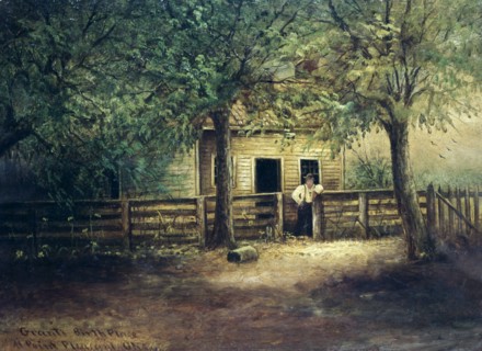 Grant's birth place, Point Pleasant, Ohio, 19th Century.  Created by Frankenstein, George L.