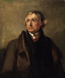 Portrait of Thomas Jefferson, 19th Century.  Created by Moore, Henry, 1831-1895; Sully, Thomas,