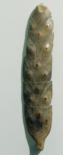 Ivory object carved in Old Bering Sea style