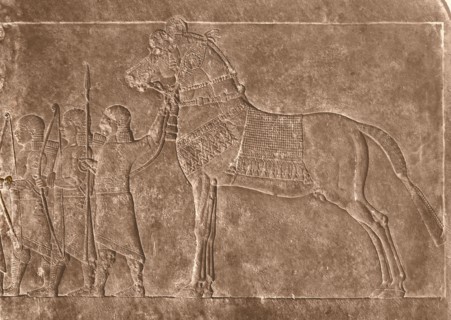 Stone relief from the Palace of Ashurbanipal