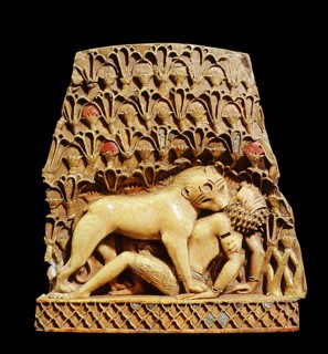 Ivory inlay from Nimrud