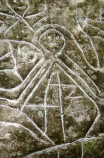 Arawak petroglyph known as the Carib stone