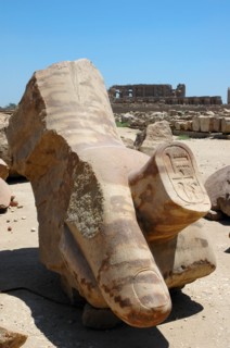 Fragment of hand from a giant statue