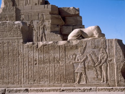 Relief from birth house at Kom Ombo