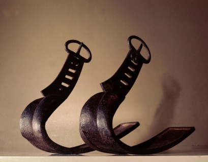 Iron stirrups