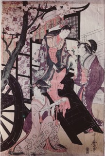 Princess stepping down from a carriage