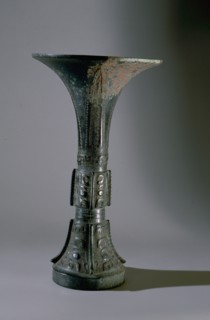 Kou ritual vessel used during libations for pouring wine
