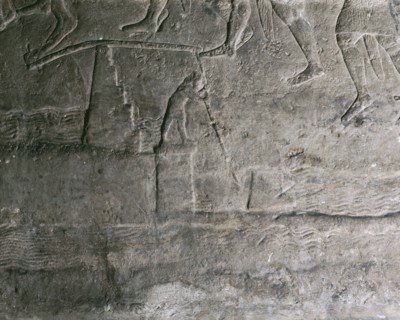 Stone relief from the palace of Sennacherib