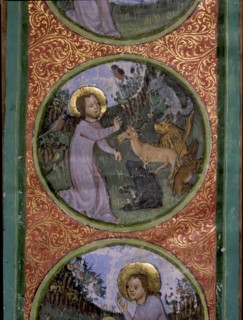 A vignette from the Olomouc Bible