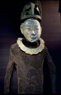 Funerary garment resembles those found in tombs of Liao princess in Inner Mongolia and the provinces of Liao and Hebei in China