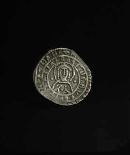 A silver hyperper of Manuel II