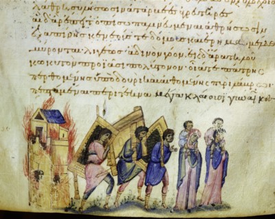 A detail from the Cynegetica of Pseudo Oppian, Venice