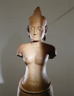 Statue of the goddess Prajnaparamita, personification of transcendental wisdom