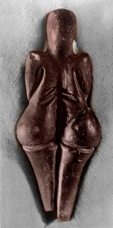 Stylised female figurine, the so called Vestonice Venus