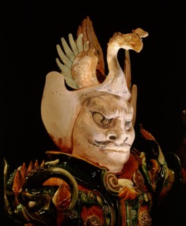 A tomb guardian or lokopala, protector of the dead