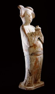 Tomb figure of a court lady