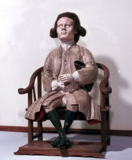 A Danish businessman of the Danish Asian Company, seated in a Chinese chair