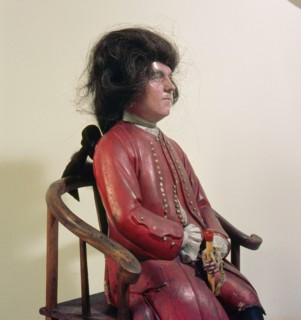 A Danish businessman of the Danish Asian Company, seated in a Chinese chair