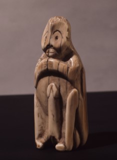 Hermaphrodite ivory figure of unknown use