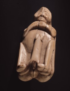 Hermaphrodite ivory figure of unknown use