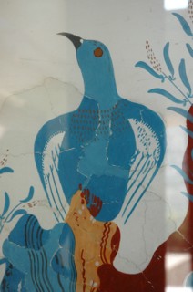 The Blue Bird fresco from the House of the Frescoes