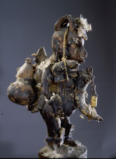 A Fon bocio, accumulating and binding together powerful objects to aid its maker